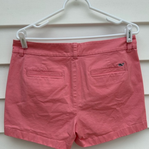 Vineyard Vines Pink Bermuda Shorts Cotton Twill - Picture 3 of 4